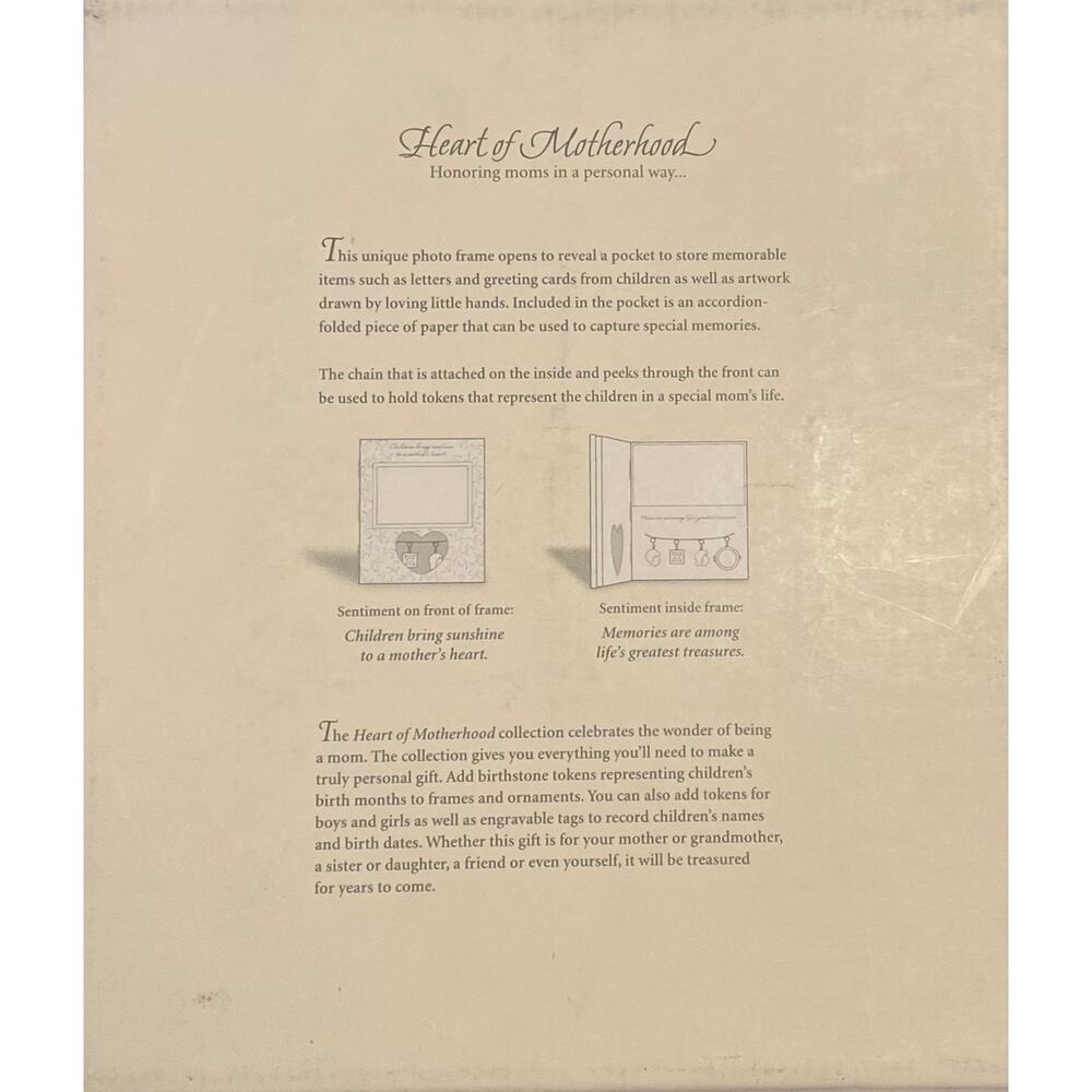 NIB Heart of Motherhood Sentimental Picture Frame - Picture 6 of 6